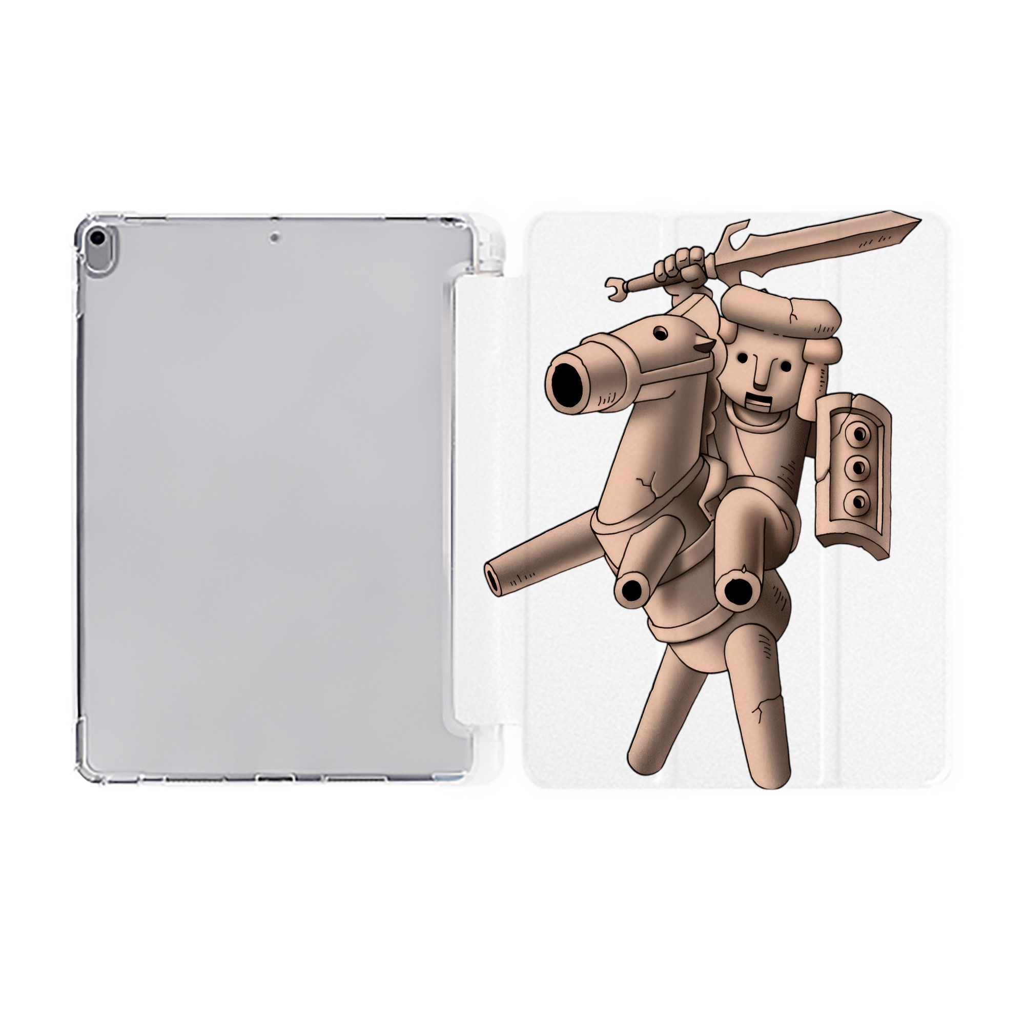 （画像用） ドラゴンクエスト Doragon Kuesuto Dragon Quest IPad ケース ペン収納付き 三つ折りスタンド PUレザー×シリコン 対応機種9.5/10.5/10.9インチ